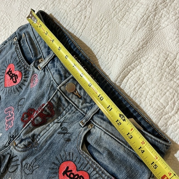 Michael Kors Limited Edition Button Fly, Flare, Crop. Size 6 - Picture 5 of 12